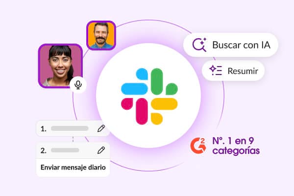 Comparación entre las interfaces de Slack y Teams