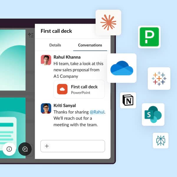 A search results page displays Al answers to a direct message inquiry.