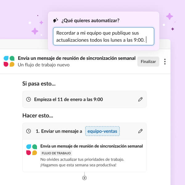 A Slackbot window displays, asking how it can help.