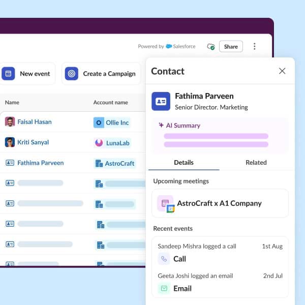 A Slackbot window displays, asking how it can help.