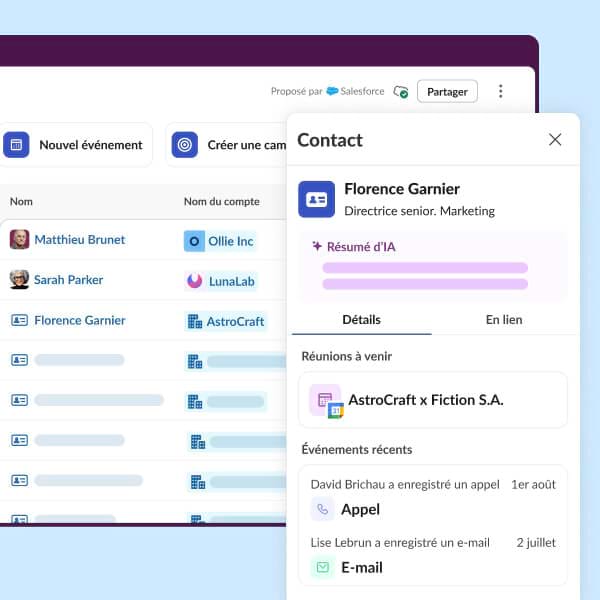 A Slackbot window displays, asking how it can help.