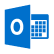 Logotipo do Calendário do Outlook