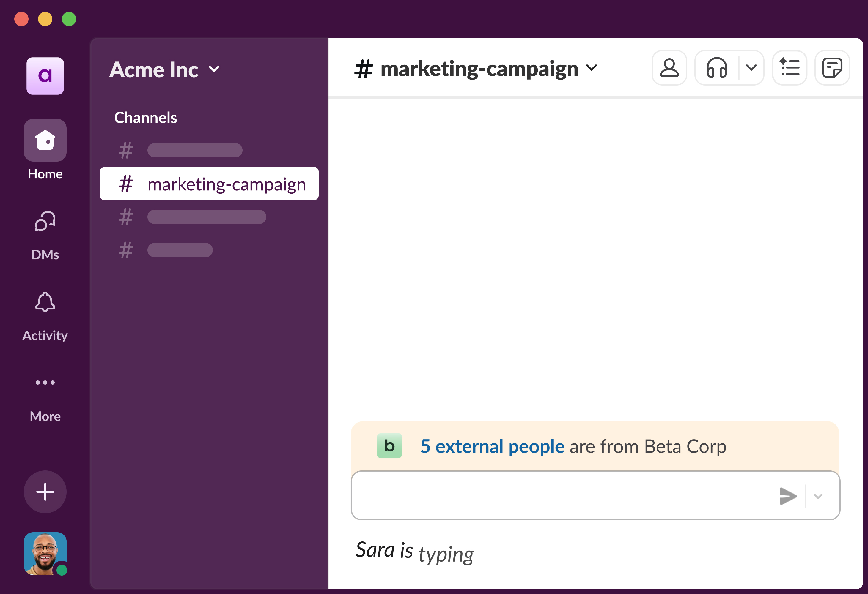 Communication feature
