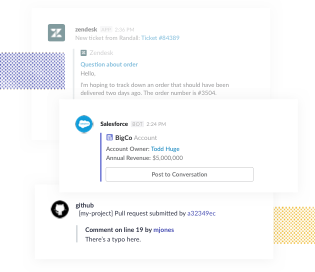 Connect all the tools you use to Slack and avoid all that constant switching between apps.