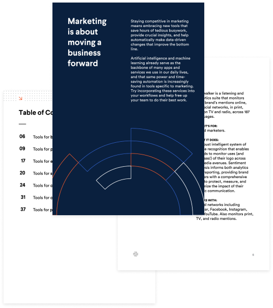 Read about different tools for marketers powered by time-saving automation.