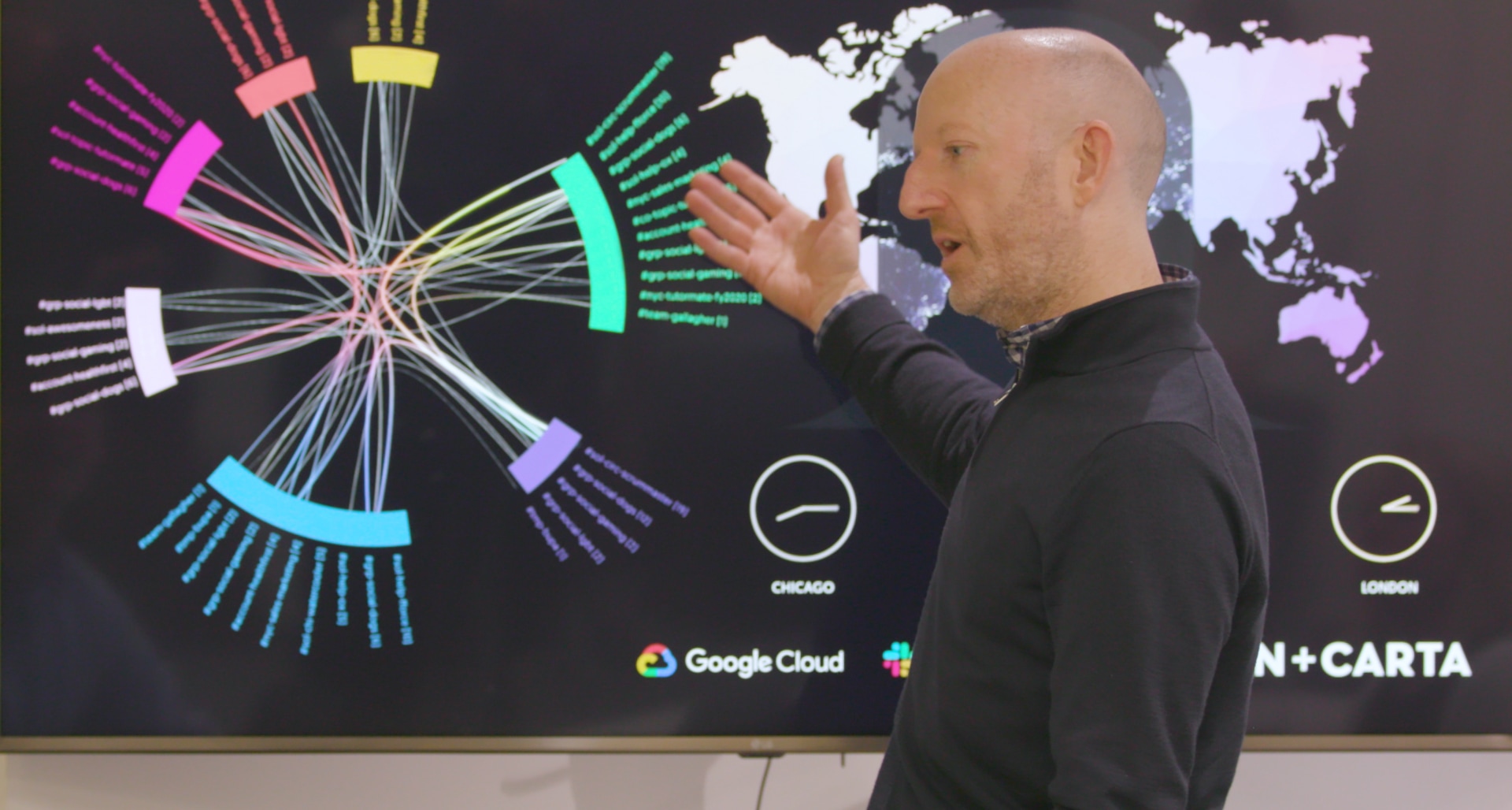 Video detailing how Kin + Carta unites its global team with Slack