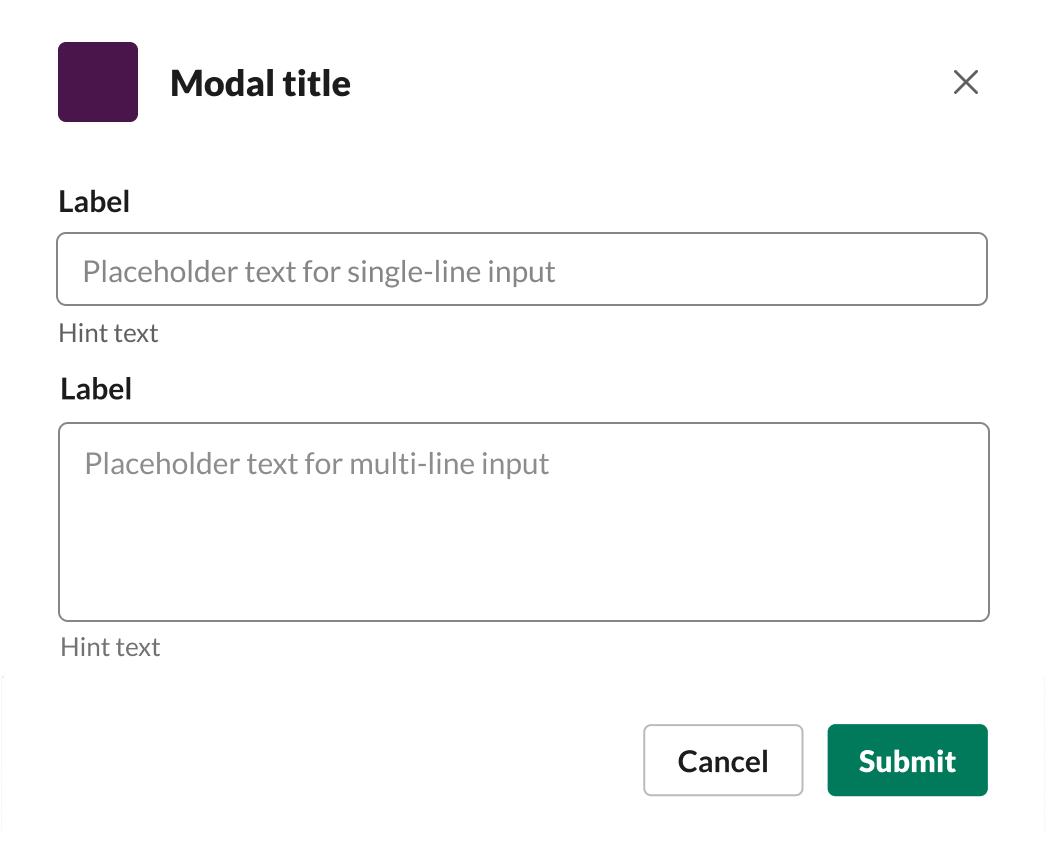 Modals Focused Spaces For User Interaction Slack