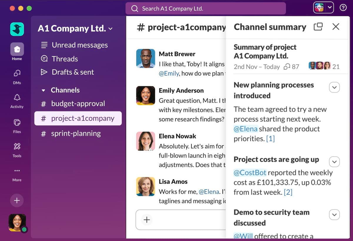 Slack | AI work platform and productivity tools | Slack