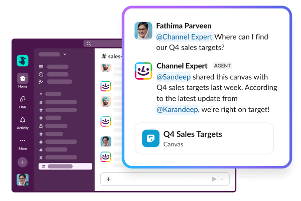 Bringing an expert to every channel
