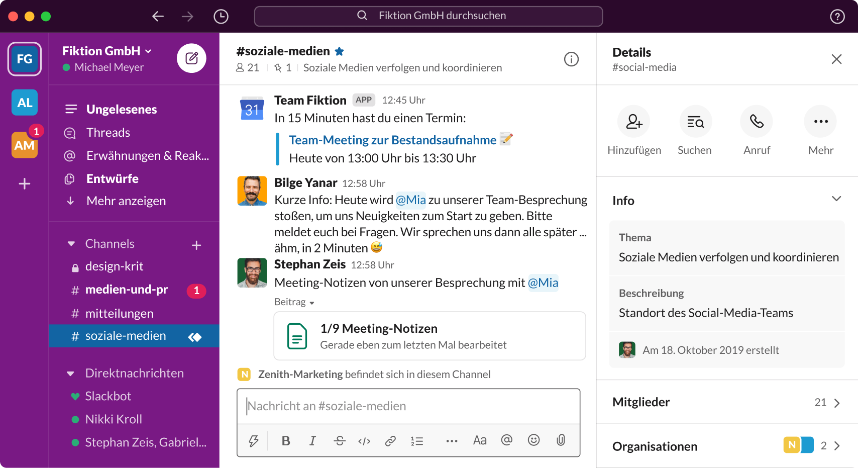 update slack on mac