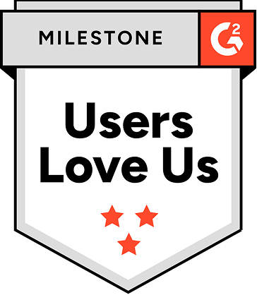 Ganador de la insignia «Users Love Us» (los usuarios nos adoran) - Cuarto trimestre de 2025, informes de mercado de G2