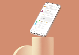 Slack app used on a phone