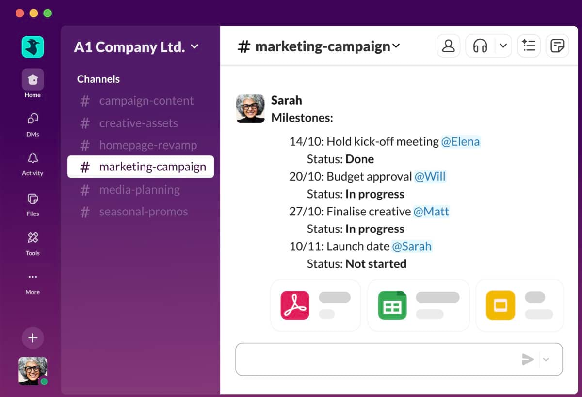 Slack | AI work platform and productivity tools | Slack