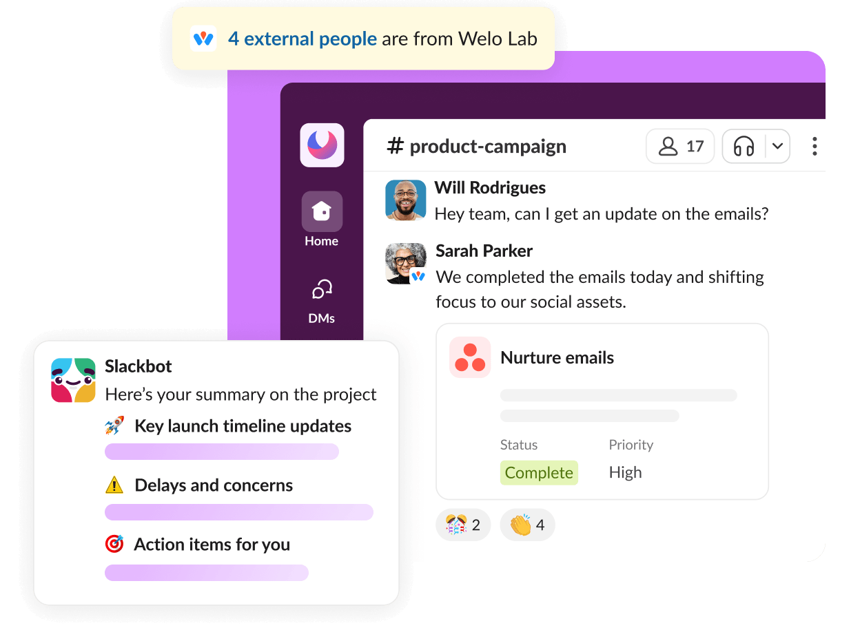 How to manage projects efficiently with Slack | Slack | Slack
