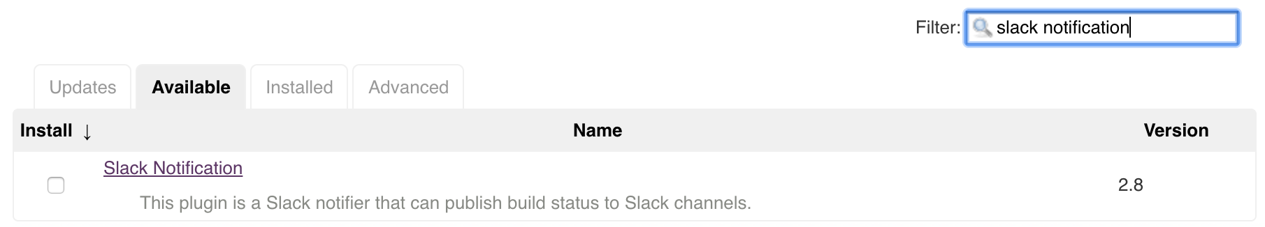 slack