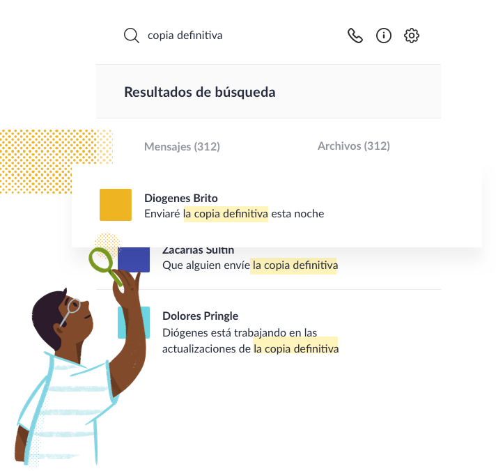 Una barra de búsqueda para gobernarlas a todas.