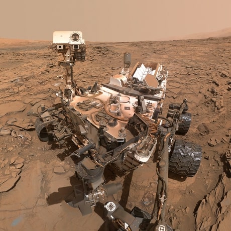 NASA's Curiosity rover on Mars