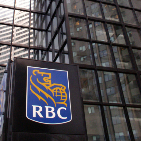 An RBC sign marks one of the bank’s many locations.