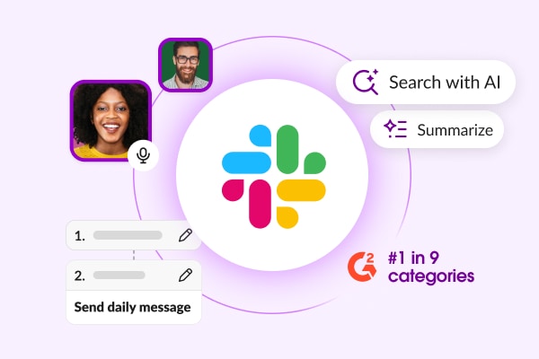 Comparison between Slack and Teams interfaces