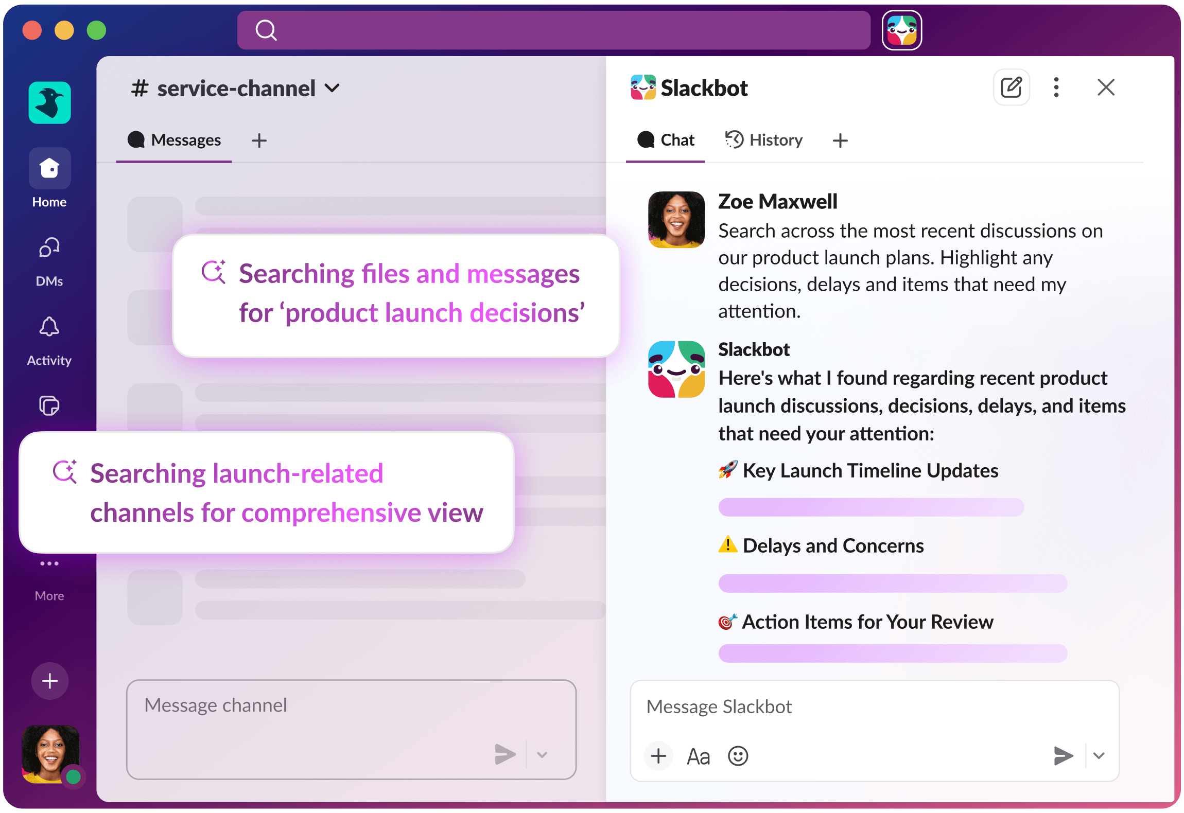 Slackbot, Personal AI agent for Work | Slack