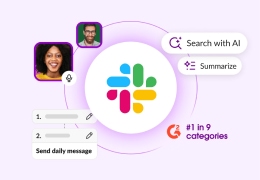 An image showing a person using a computer with the logos of software companies