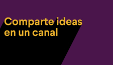 Vídeo en el que se describe cómo recopilar ideas mediante Slack