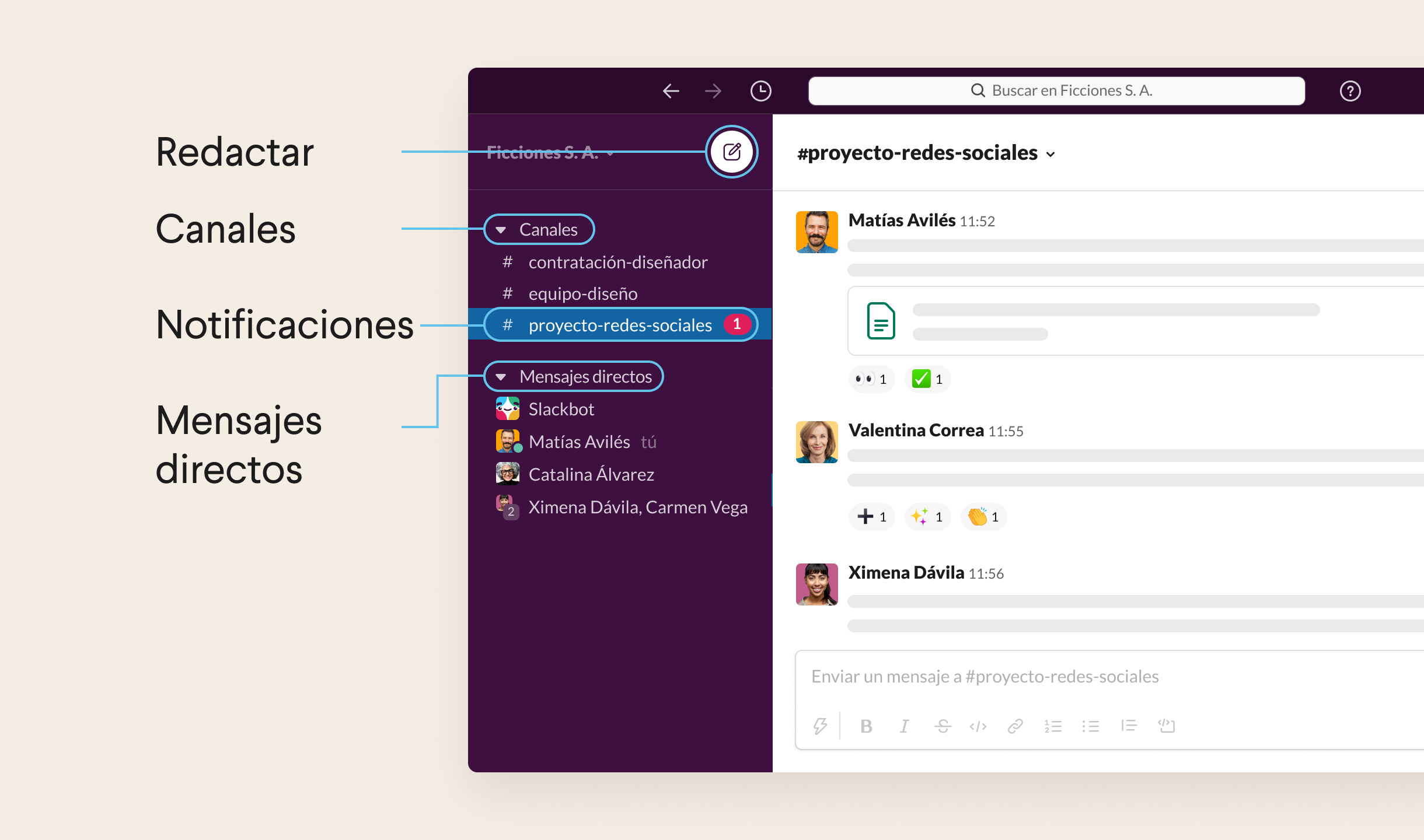 Slack se actualiza y añade la función clips, mensajes de video para evitar reuniones