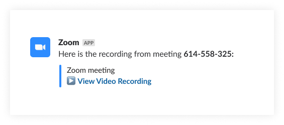 Details und Aufzeichnungen von Zoom-Meetings automatisch teilen