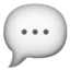 speech balloon emoji