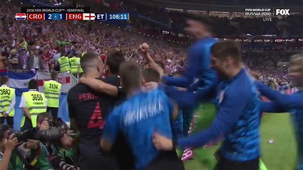 Image of the FIFA World Cup broadcast