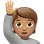:raising_hand::skin-tone-4: