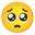 :訴えるような顔: