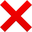 :x: