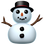 :雪だるま_雪なし: