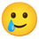 :嬉し涙の顔:
