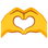 :手のハート: